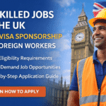 unskilled jobs in the UK with visa sponsorship